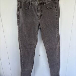 American Eagle Outfitters Gray Skinny Jeans